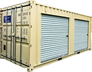 20ft container roll up side doors